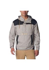 columbia - Kurtka przejściowa męska Columbia Challenger Windbreaker. Kolor: szary. Materiał: poliester. Sezon: zima. Sport: narciarstwo