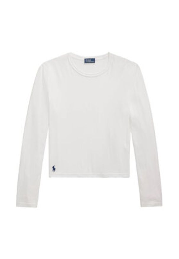 Polo Ralph Lauren Bluzka 211967103001 Biały Classic Fit. Typ kołnierza: polo. Kolor: biały. Materiał: bawełna