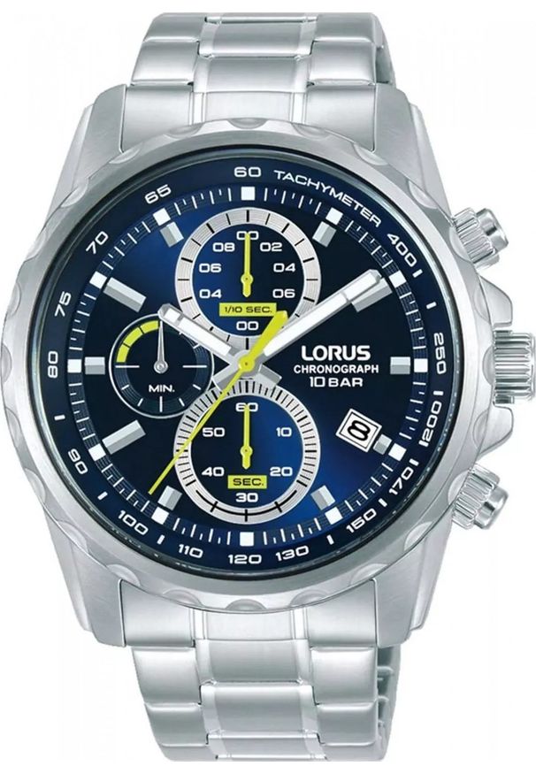 Zegarek męski Lorus RM373JX9 srebrny. Kolor: srebrny