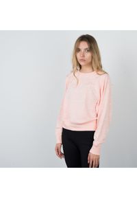 Champion Bluza C-Neck | 111277 | Kobieta | Różowy. Kolor: różowy. Materiał: bawełna, poliester. Długość: krótkie. Wzór: nadruk #2