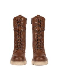 Mustang Trzewiki 1437-503 Brązowy. Kolor: brązowy. Materiał: materiał #3
