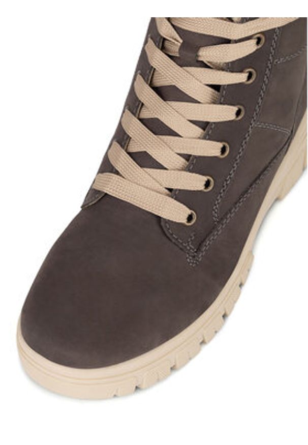 Remonte Trzewiki D0E76-45 Brązowy. Kolor: brązowy. Materiał: materiał