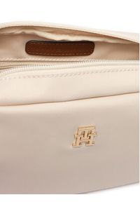 TOMMY HILFIGER - Tommy Hilfiger Torebka Popette Camera Bag AW0AW17704 Beżowy. Kolor: beżowy. Materiał: skórzane #6