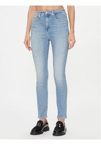 Calvin Klein Jeans Jeansy J20J222142 Niebieski Skinny Fit. Kolor: niebieski