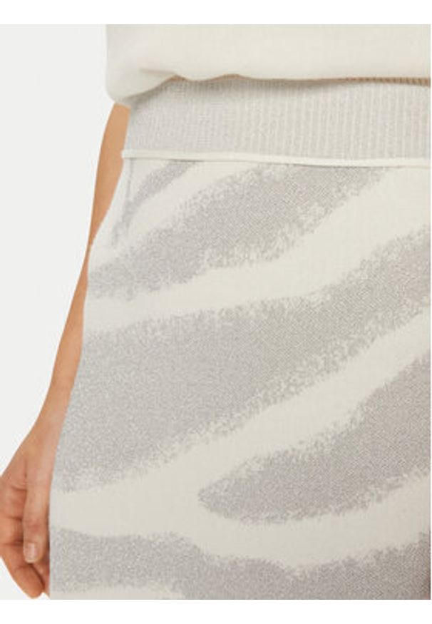 Liu Jo Spódnica midi TF4217 MS49I Biały Regular Fit. Kolor: biały. Materiał: wiskoza
