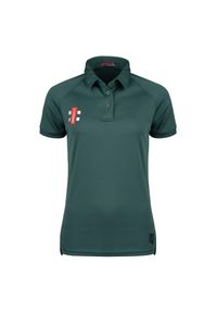 GRAY-NICOLLS - Damska koszulka polo Gray-Nicolls Matrix V2. Typ kołnierza: polo. Kolor: zielony #1