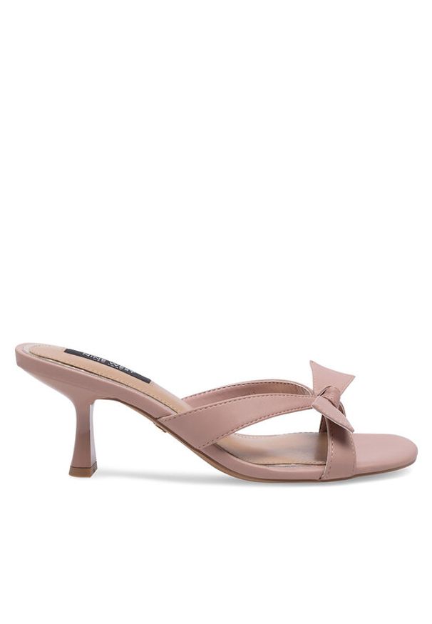 Nine West Klapki WFA2668-1 Różowy. Kolor: różowy. Materiał: syntetyk