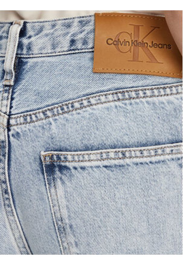 Calvin Klein Jeans Jeansy 90's J20J225504 Niebieski Loose Fit. Kolor: niebieski