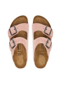 Birkenstock Klapki Arizona 1031651 Różowy. Kolor: różowy. Materiał: zamsz, skóra #5