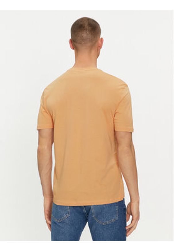Hugo T-Shirt Dulivio 50467556 Pomarańczowy Regular Fit. Kolor: pomarańczowy. Materiał: bawełna