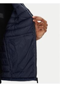 Karl Lagerfeld - KARL LAGERFELD Bezrękawnik 505711 553590 Granatowy Regular Fit. Typ kołnierza: dekolt w karo. Kolor: niebieski. Materiał: syntetyk. Długość rękawa: bez rękawów