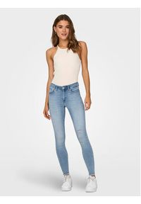 only - ONLY Jeansy Blush 15282346 Niebieski Skinny Fit. Kolor: niebieski