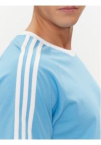 Adidas - adidas T-Shirt adicolor Classics 3-Stripes IM9392 Niebieski Slim Fit. Kolor: niebieski. Materiał: bawełna