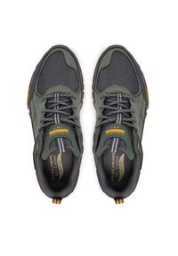skechers - Skechers Trekkingi Arch Fit Road Walker 237688 GRN Khaki. Kolor: brązowy. Materiał: zamsz, skóra. Sport: turystyka piesza #6