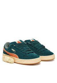 Puma Sneakersy Suede XL 402246 02 Zielony. Kolor: zielony. Materiał: skóra, zamsz. Model: Puma Suede #5