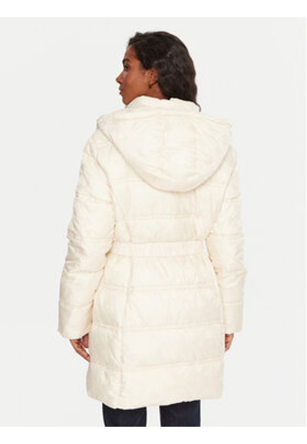 Guess Kurtka zimowa W5BL44 W2912 Beżowy Regular Fit. Kolor: beżowy. Materiał: syntetyk. Sezon: zima