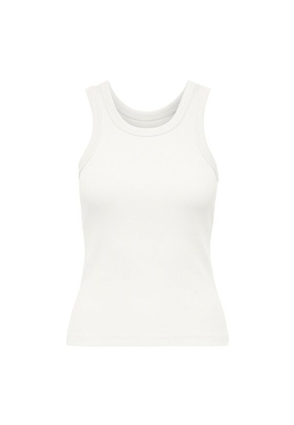 only - ONLY T-Shirt 31371 Biały Comfort Fit. Kolor: biały
