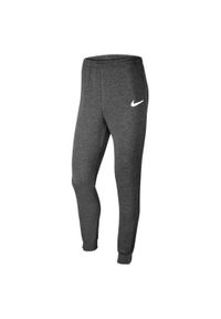 Spodnie Dresowe Męskie Bawełniane Nike Park 20 Jogger. Kolor: wielokolorowy, szary, biały. Materiał: dresówka, bawełna