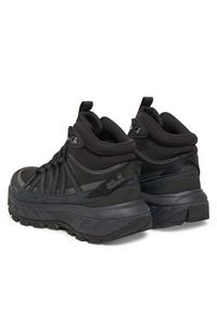 Jack Wolfskin Trekkingi Wild Hike Texapore Mid W Czarny. Kolor: czarny. Materiał: materiał