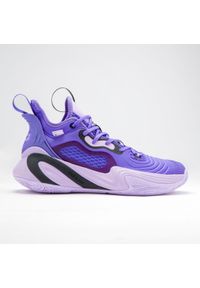 TARMAK - Buty do koszykówki dla kobiet i mężczyzn Tarmak NBA SE900 Los Angeles Lakers. Kolor: fioletowy. Materiał: kauczuk. Sport: koszykówka #1