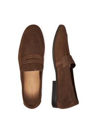 Gino Rossi - GINO ROSSI Mokasyny SIMO-01 MI08 Brązowy. Kolor: brązowy. Materiał: zamsz, skóra #8