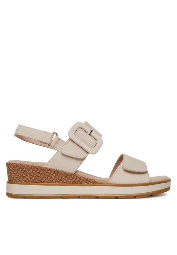 Sandały Caprice. Kolor: biały