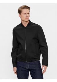 Calvin Klein Kurtka bomber K10K112074 Czarny Regular Fit. Kolor: czarny. Materiał: syntetyk, wiskoza