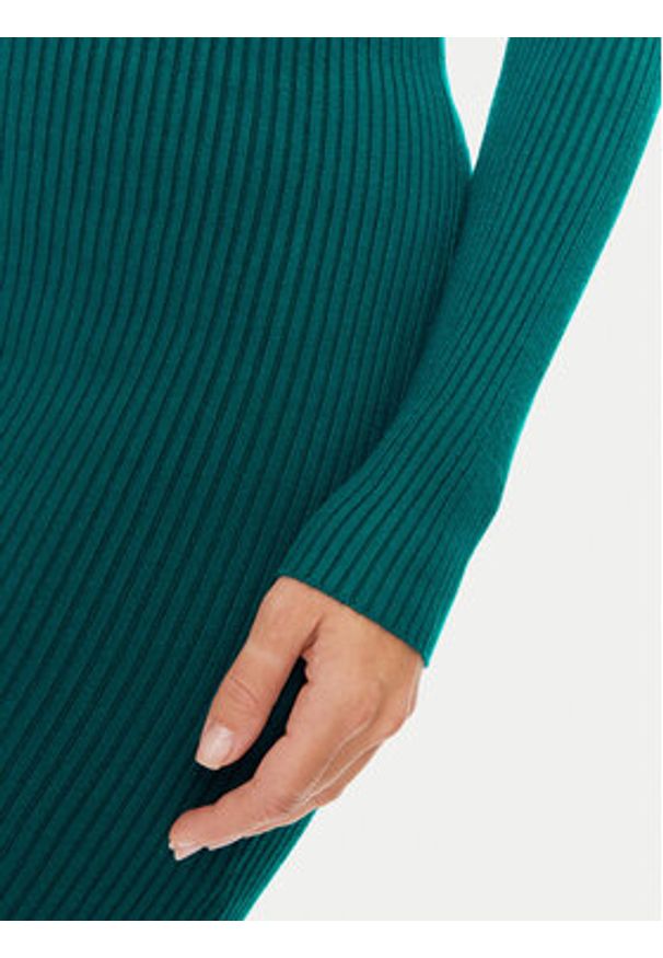 Marciano Guess Sukienka dzianinowa 4BGK01 5613Z Zielony Slim Fit. Kolor: zielony. Materiał: wiskoza