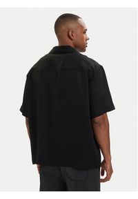 Hugo - HUGO Koszula Espino 50560593 Czarny Oversize. Kolor: czarny. Materiał: lyocell #3