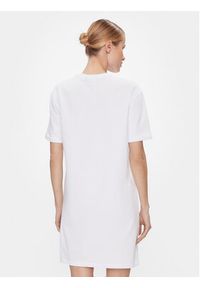 Armani Exchange Sukienka codzienna 3DYA89 YJFHZ 1000 Biały Regular Fit. Okazja: na co dzień. Kolor: biały. Materiał: bawełna. Typ sukienki: proste. Styl: casual #3