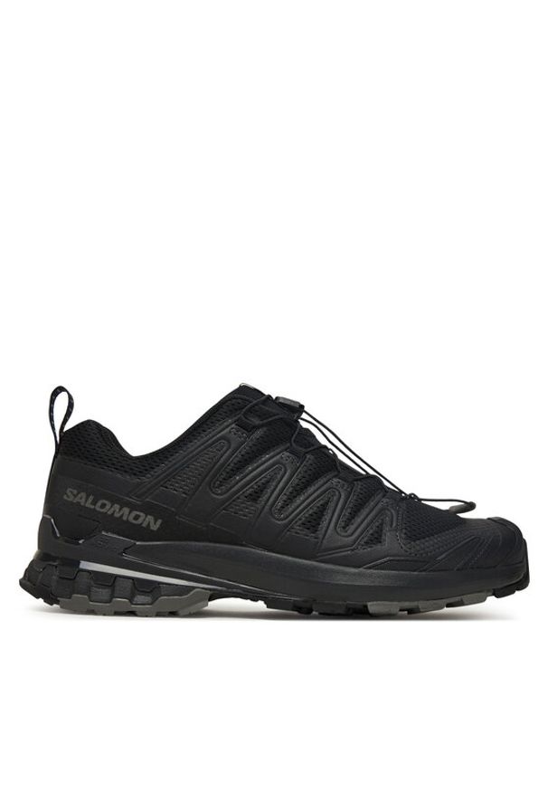 salomon - Salomon Trekkingi Xa Pro 3D V9 Wide L47273100 Czarny. Kolor: czarny. Materiał: materiał. Sport: turystyka piesza
