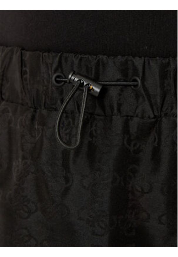 Guess Spódnica mini V4BD00 WGLW2 Czarny Regular Fit. Kolor: czarny. Materiał: syntetyk