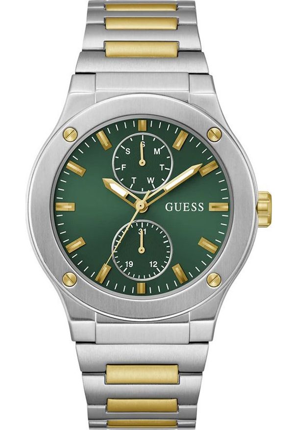 Zegarek męski Guess GW0795G1 srebrny. Kolor: srebrny