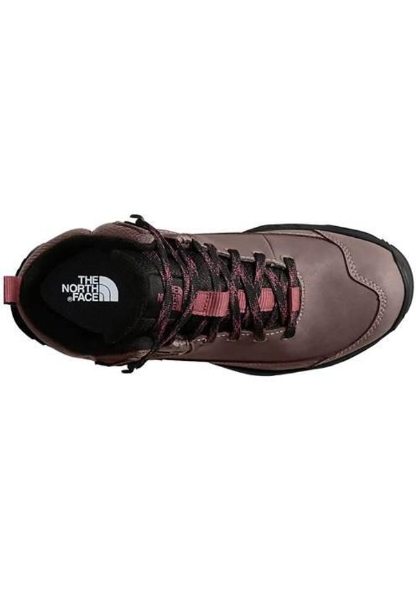 Buty do chodzenia damskie The North Face Storm Strike Iii WP. Kolor: brązowy. Materiał: syntetyk, tkanina, materiał. Szerokość cholewki: normalna. Sport: turystyka piesza