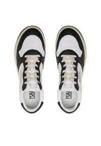 Karl Lagerfeld - KARL LAGERFELD Sneakersy KL53020 Biały. Kolor: biały. Materiał: skóra #3
