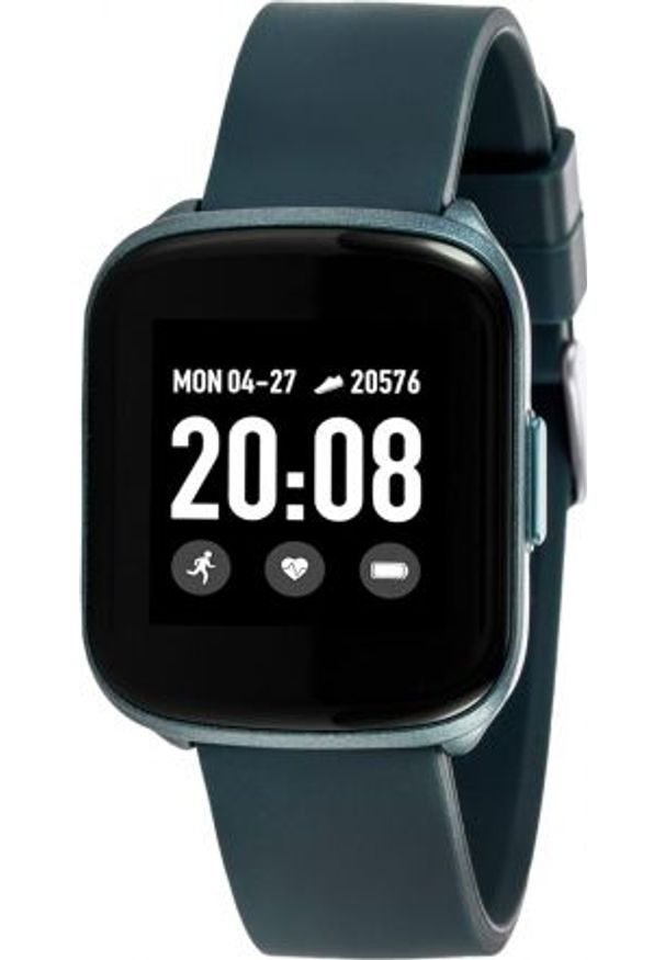 Smartwatch Rubicon KW03 Granatowy (RNCE38BIBX03AX). Rodzaj zegarka: smartwatch. Kolor: niebieski