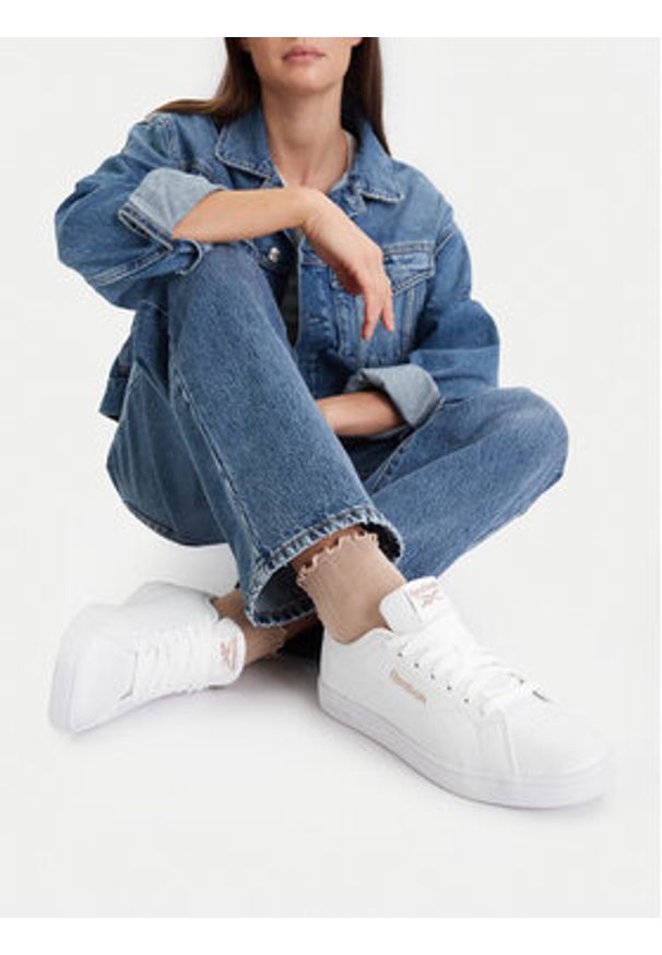 Reebok Sneakersy CEO-COURT CLEAN 100074383 Biały. Kolor: biały. Materiał: syntetyk, materiał