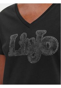 Liu Jo Sport T-Shirt TA6057 JS923 Czarny Regular Fit. Kolor: czarny. Materiał: bawełna. Styl: sportowy #3
