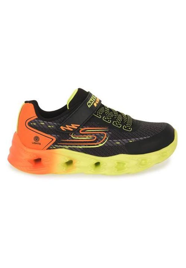 skechers - Buty do chodzenia dla dzieci Skechers Bkmt Vortex. Zapięcie: rzepy. Kolor: czarny, wielokolorowy. Materiał: syntetyk, tkanina, materiał. Szerokość cholewki: normalna. Model: Skechers Sport. Sport: turystyka piesza