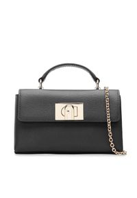 Furla Torebka 1927 WE00423-ARE000-O6000-1-007-20-CN-E Czarny. Kolor: czarny. Materiał: skórzane