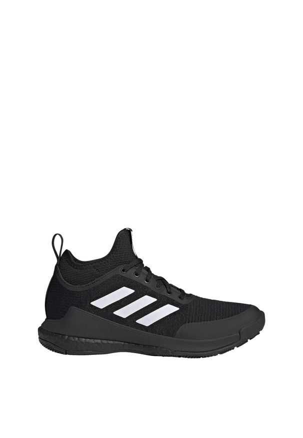 Buty do siatkówki dla dorosłych Adidas Crazyflight Mid Shoes. Kolor: czarny, szary, biały, wielokolorowy. Materiał: materiał. Sport: siatkówka