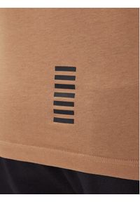 EA7 Emporio Armani T-Shirt 8NPT25 PJVPZ U6171 Beżowy Regular Fit. Kolor: beżowy. Materiał: bawełna #5