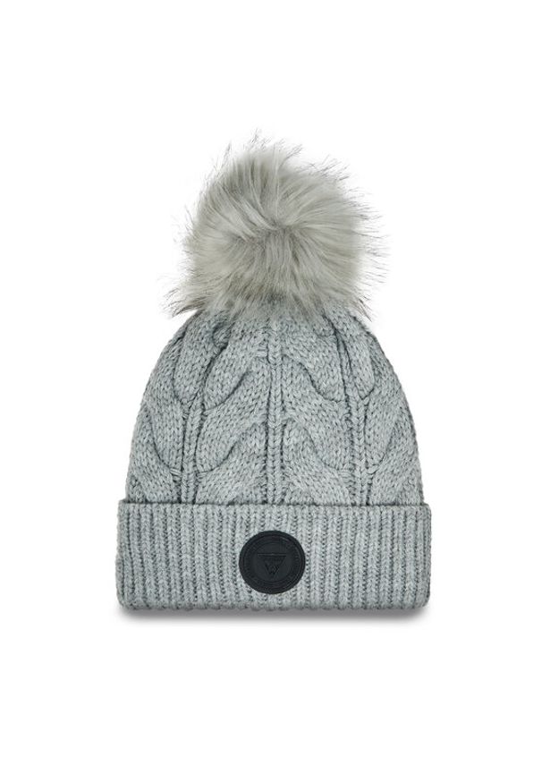 Guess Czapka AW9959 WOL01 Szary. Kolor: szary. Materiał: syntetyk, materiał