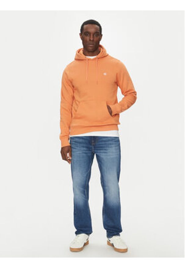 Element Bluza ELYFT00198 Pomarańczowy Regular Fit. Kolor: pomarańczowy. Materiał: bawełna