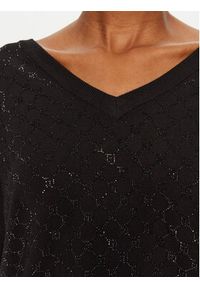 Gaudi Sweter 421BD53017 Czarny Regular Fit. Kolor: czarny. Materiał: syntetyk #4