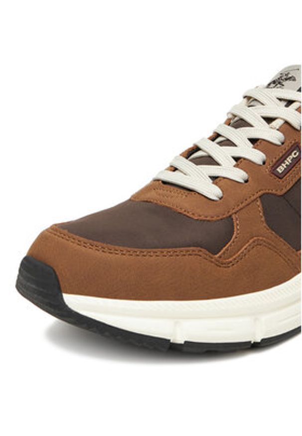 Beverly Hills Polo Club Sneakersy CEO-V5-MARCO Brązowy. Kolor: brązowy. Materiał: materiał