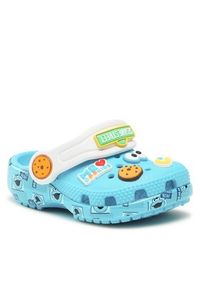 Crocs Klapki Crocs Sesame Workshop Classic Clog T 208847 Niebieski. Kolor: niebieski