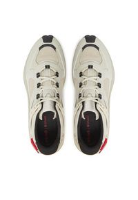Hugo - HUGO Sneakersy GO2 50548581 Beżowy. Kolor: beżowy. Materiał: materiał #6