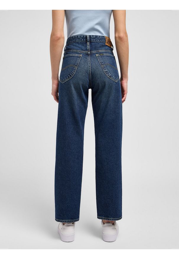 Lee - DAMSKIE SPODNIE LEE RIDER CLASSIC HYPER DARK 112354414