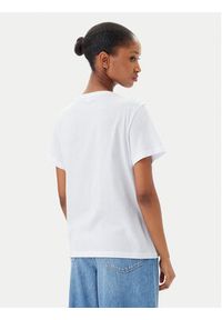 Marella T-Shirt Foglia 2515971042 Biały Regular Fit. Kolor: biały. Materiał: bawełna #3